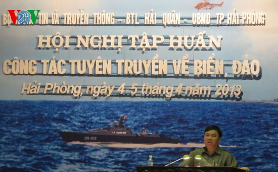 Strengthening communications on sea and islands - ảnh 1